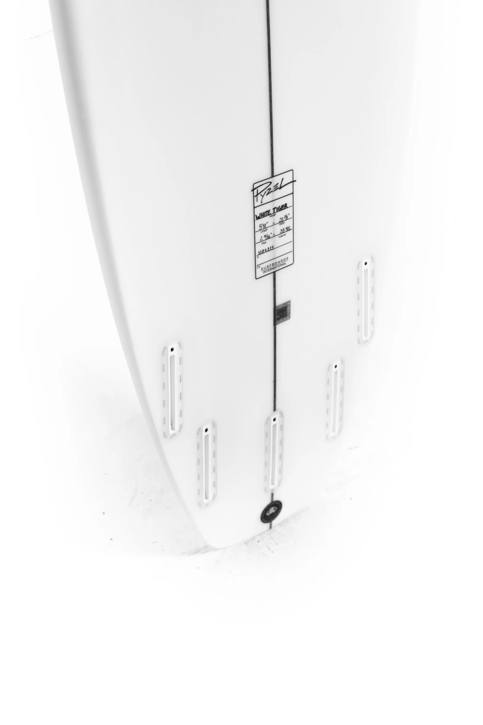Pyzel Surfboards - WHITE TIGER - 5'10" x 10 3/8 x 2 11/16 - 35.9L - Image 10