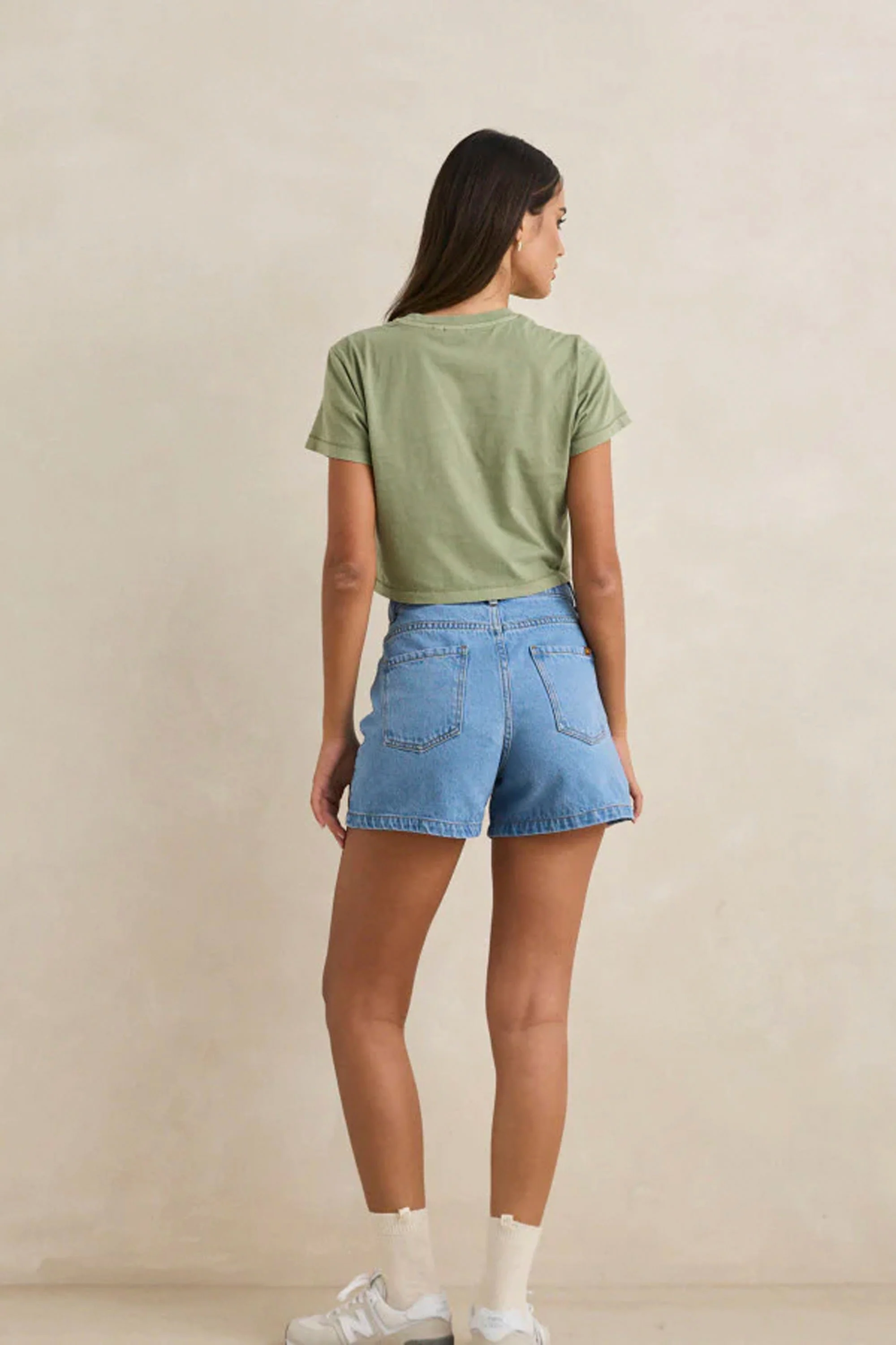 RHYTHM - ISLAND CROP CREW TEE - Image 3