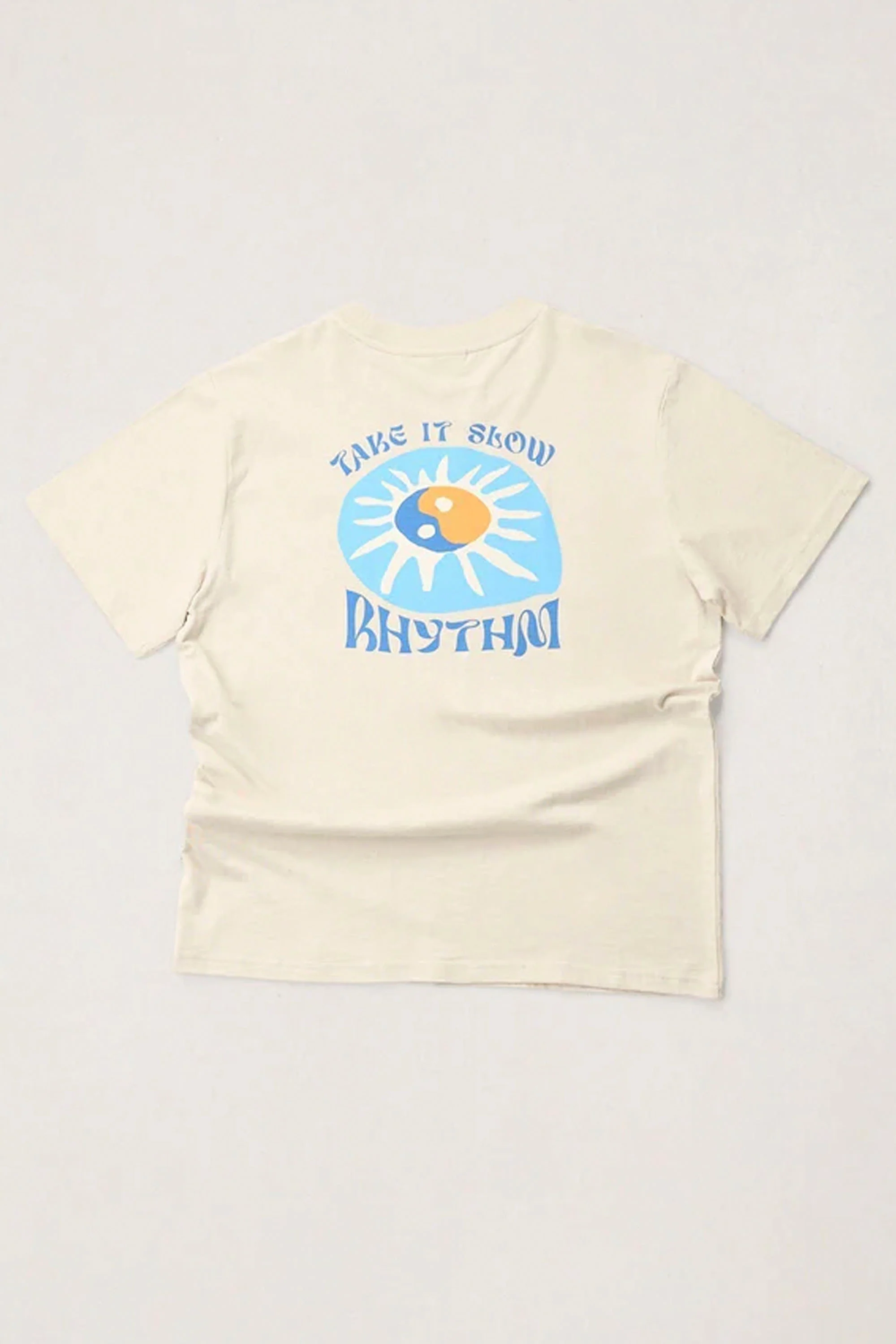 RHYTHM - SLOW DOWN SLUB T-SHIRT - Image 5