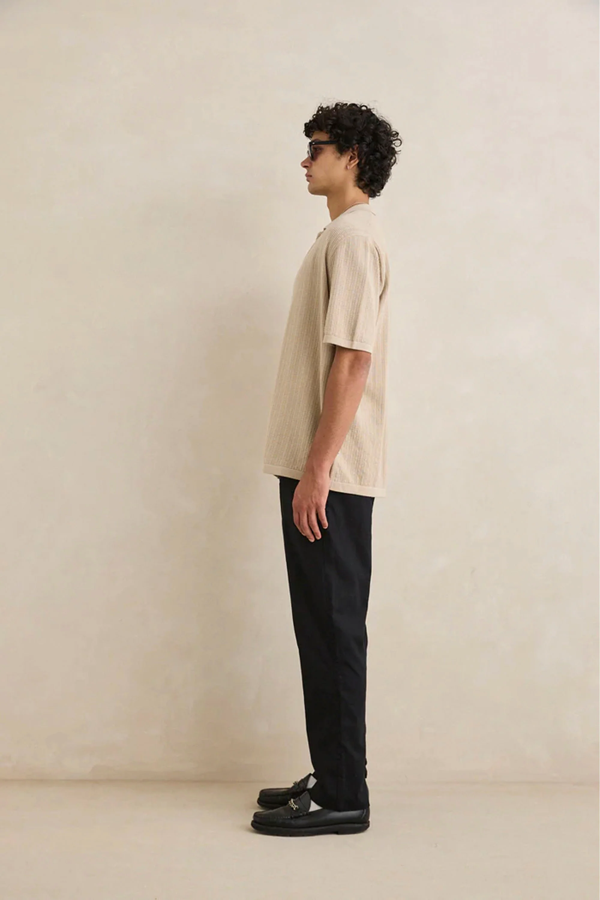 RHYTHM - TEXTURED KNIT SHIRT - Image 4