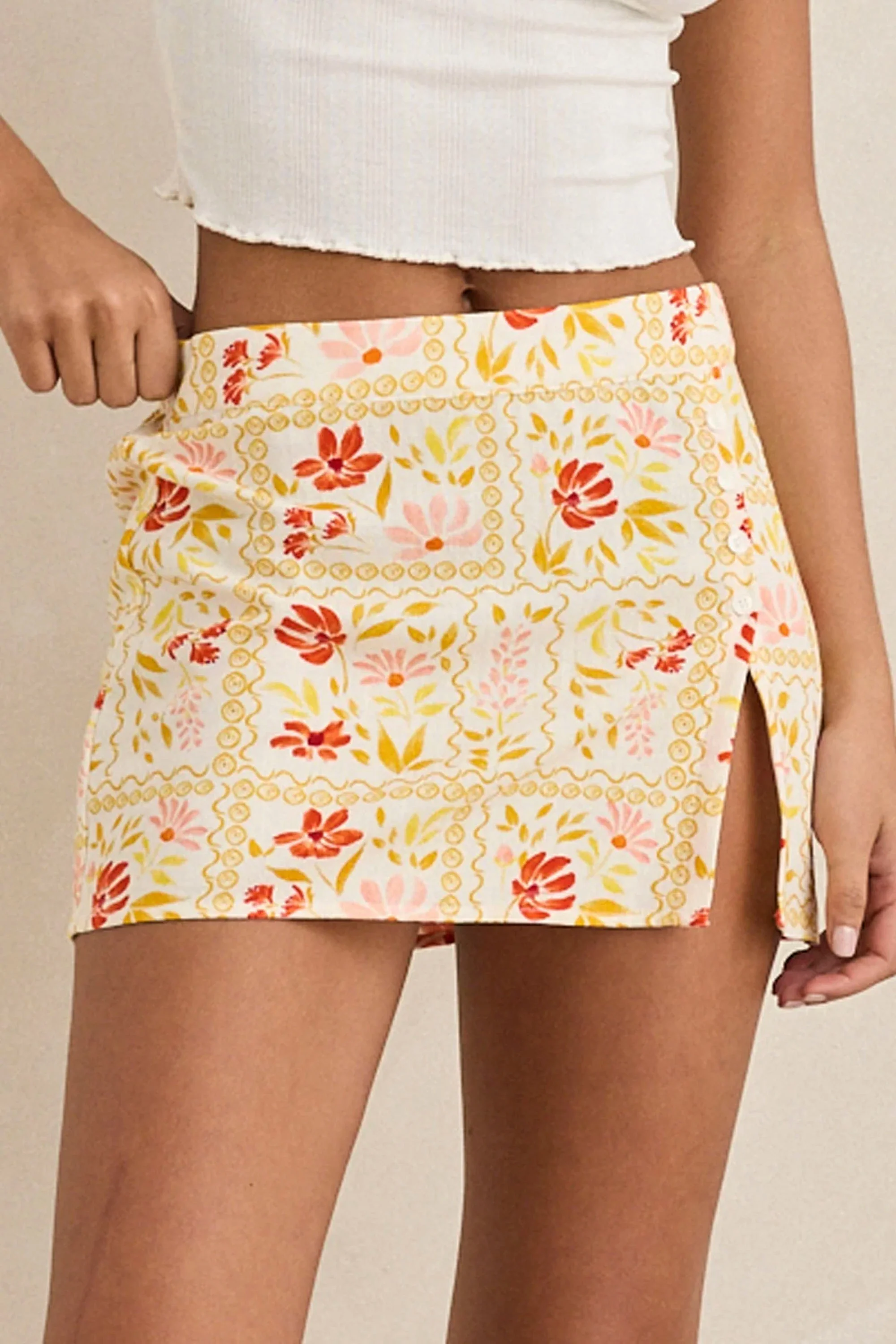 RHYTHM - WILDFLOWER MINI SKIRT - Image 2