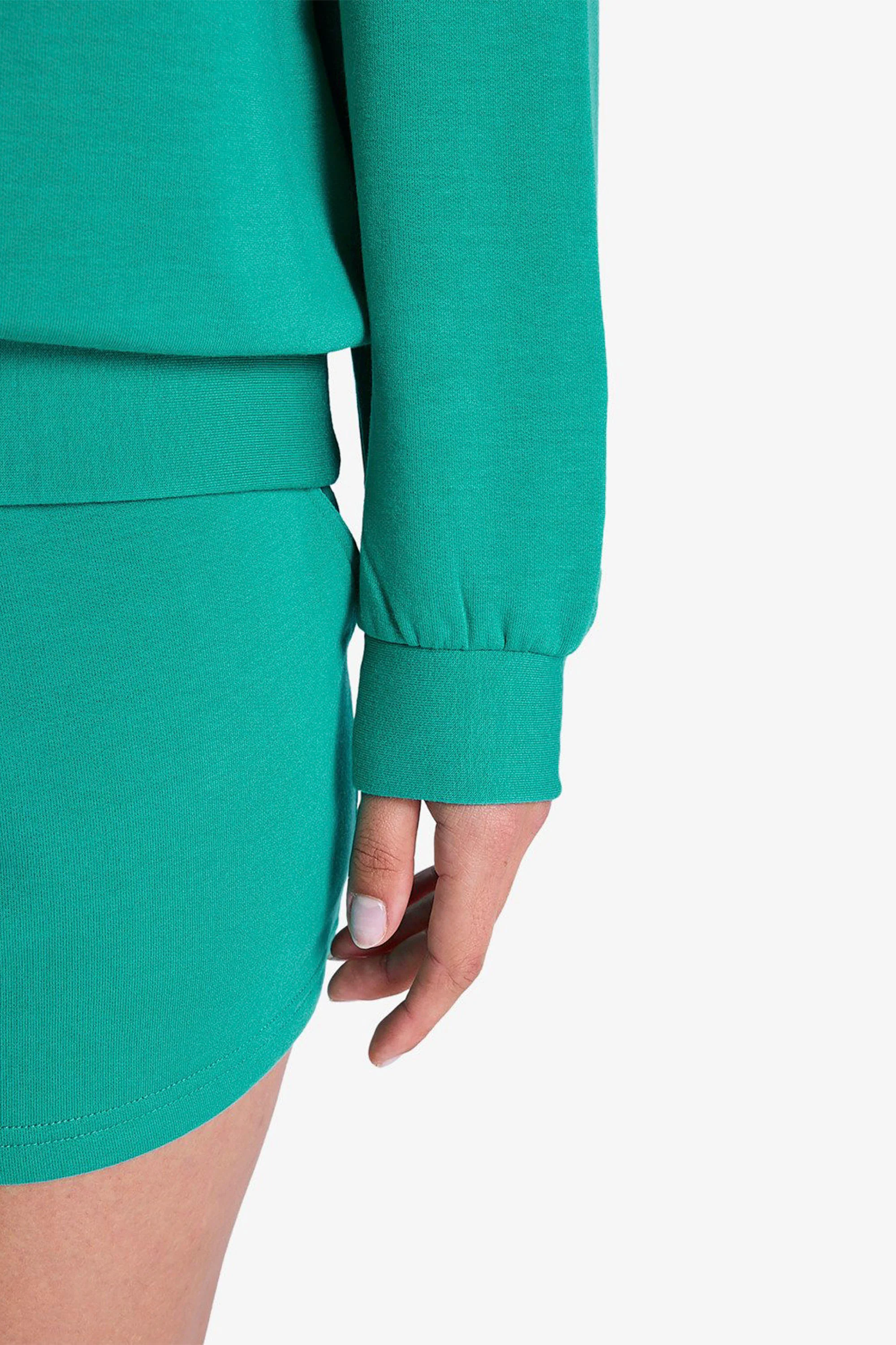 ROXY - SURFING BY MOONLIGHT SWEATER - SEA GREEN - Image 3