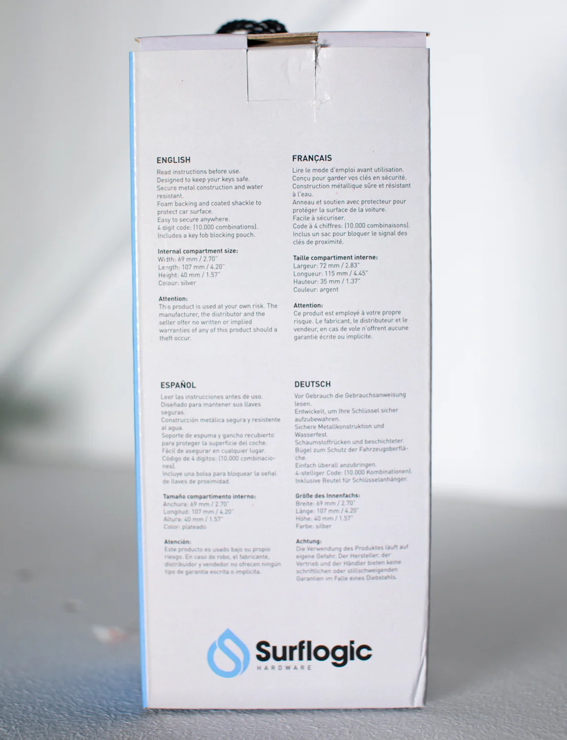 SURFLOGIC - KEY SECURITY LOCK MAXI - Image 10