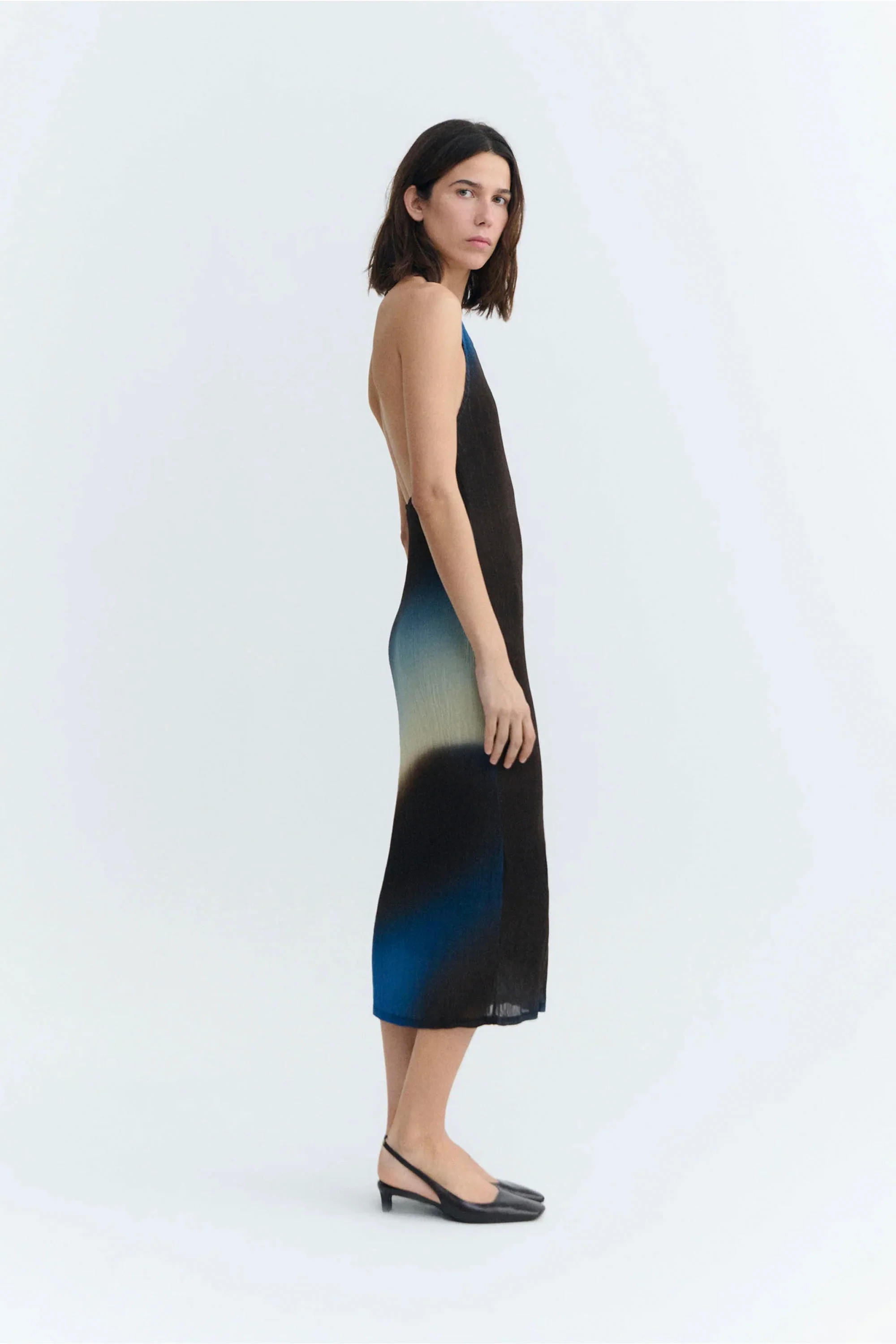 THINKING MU - MIRIAM PLEATED DRESS - Image 3