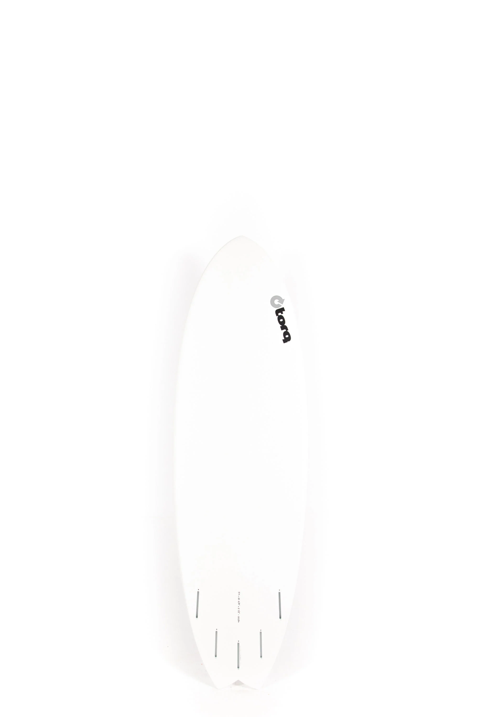 Torq Surfboards - MODFISH - White Pinline - 5'11" x 20 3/8 x 2 1/2 - 33.2L - Image 2