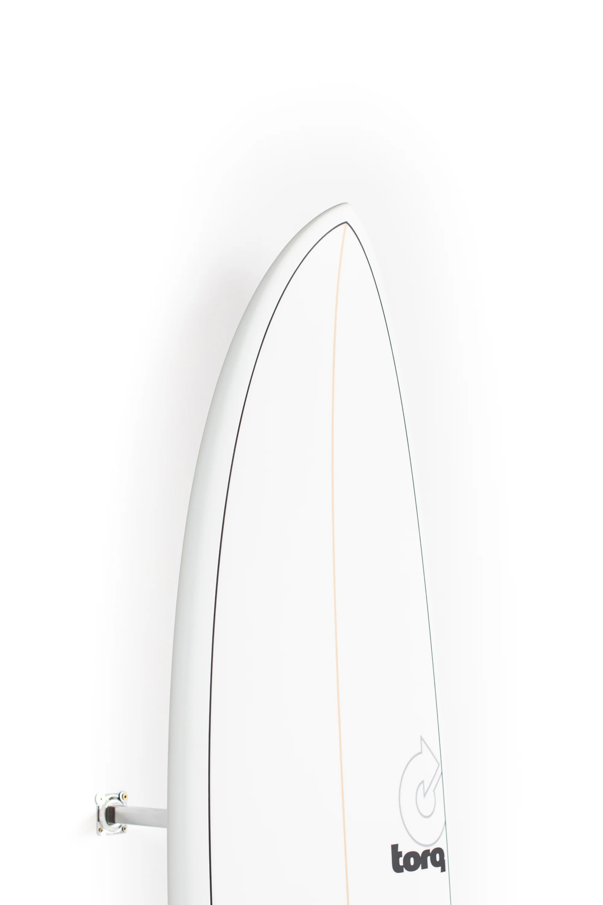 Torq Surfboards - MODFISH - White Pinline - 6'10" x 21 3/4 x 2 3/4 - 46L - Image 6