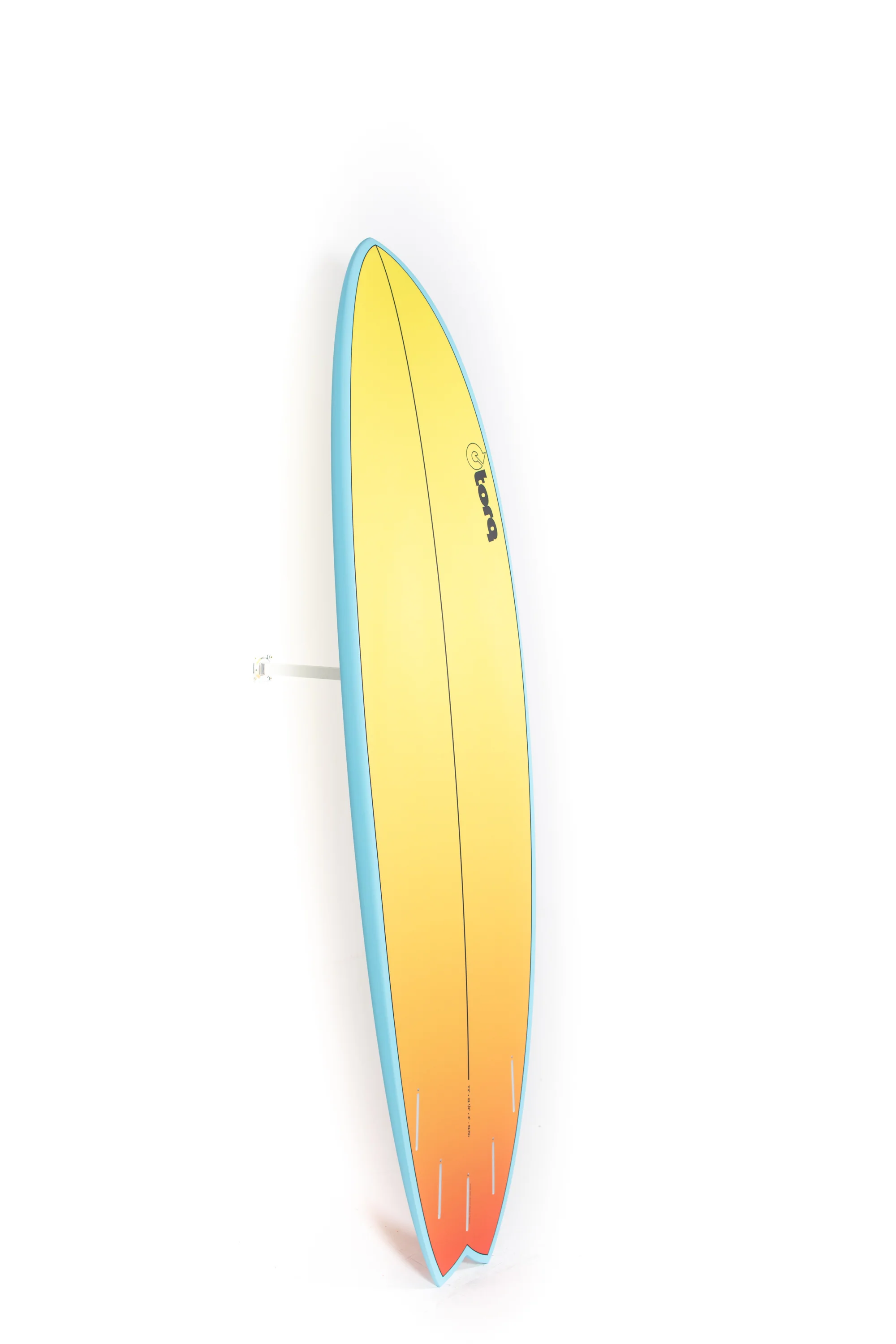 Torq Surfboards - MODFISH - Yellow Orange Fade - 7'2" x 22 1/2 x 3 - 52.7L - Image 9