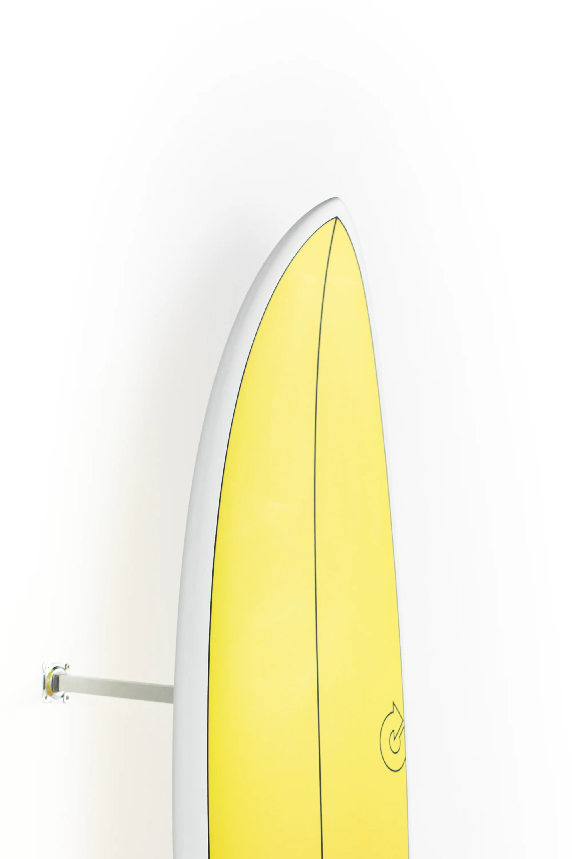 Torq Surfboards - MODFISH - Yellow Orange Retro Fade - 6'6" x 21 x 2 5/8 - 39,6L - Image 6