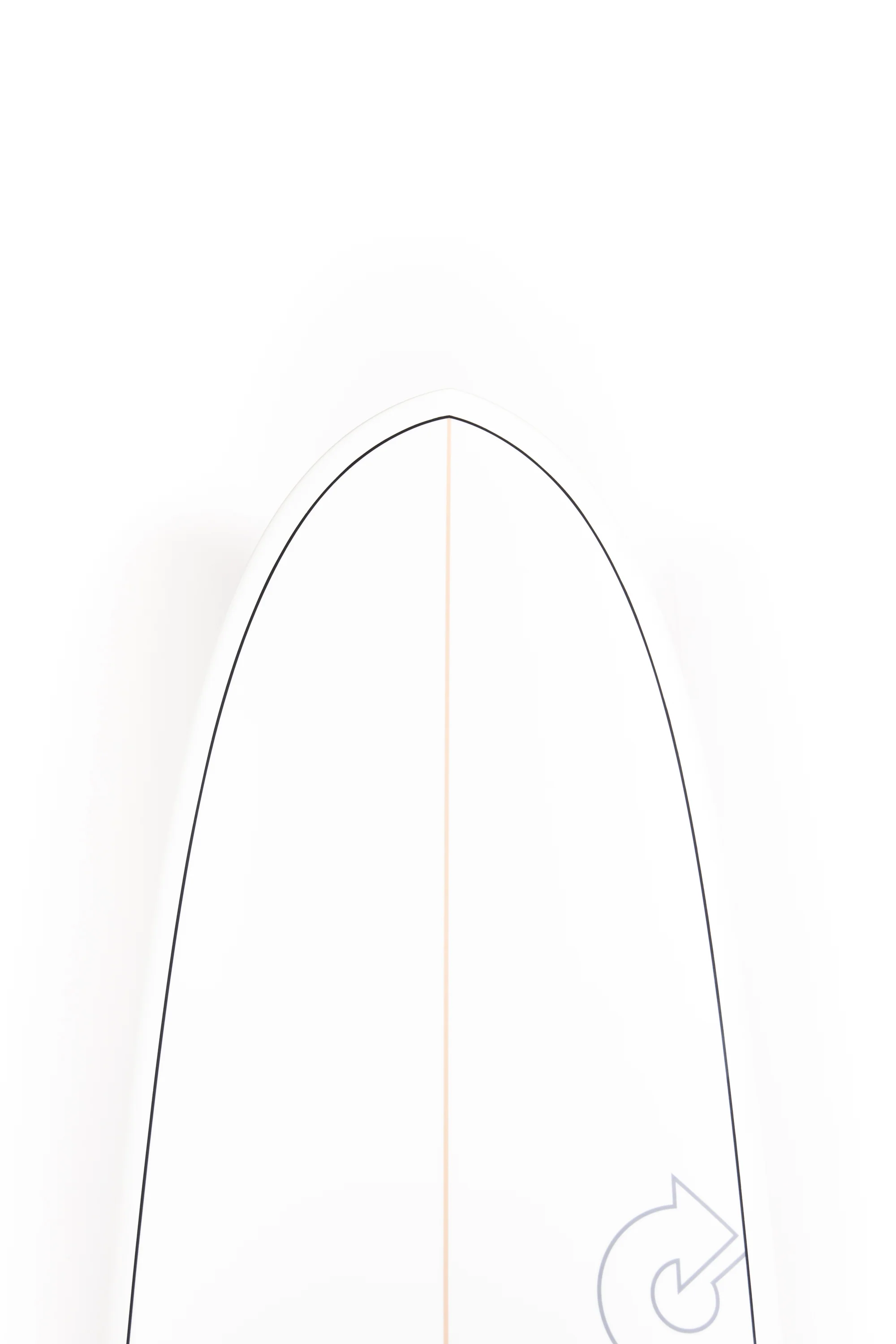Torq Surfboards - V+ - White Pinline - 8'2" x 22 1/2" x 3 7/8" - 70.5L - Image 3