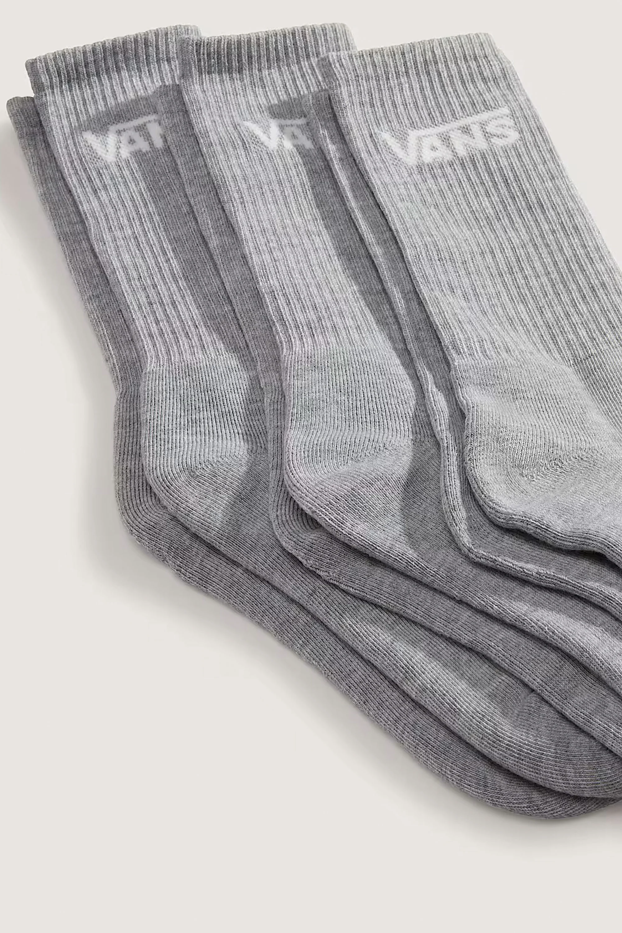 VANS - CLASSIC CREW 3PACK - HEATHER GREY - Image 2