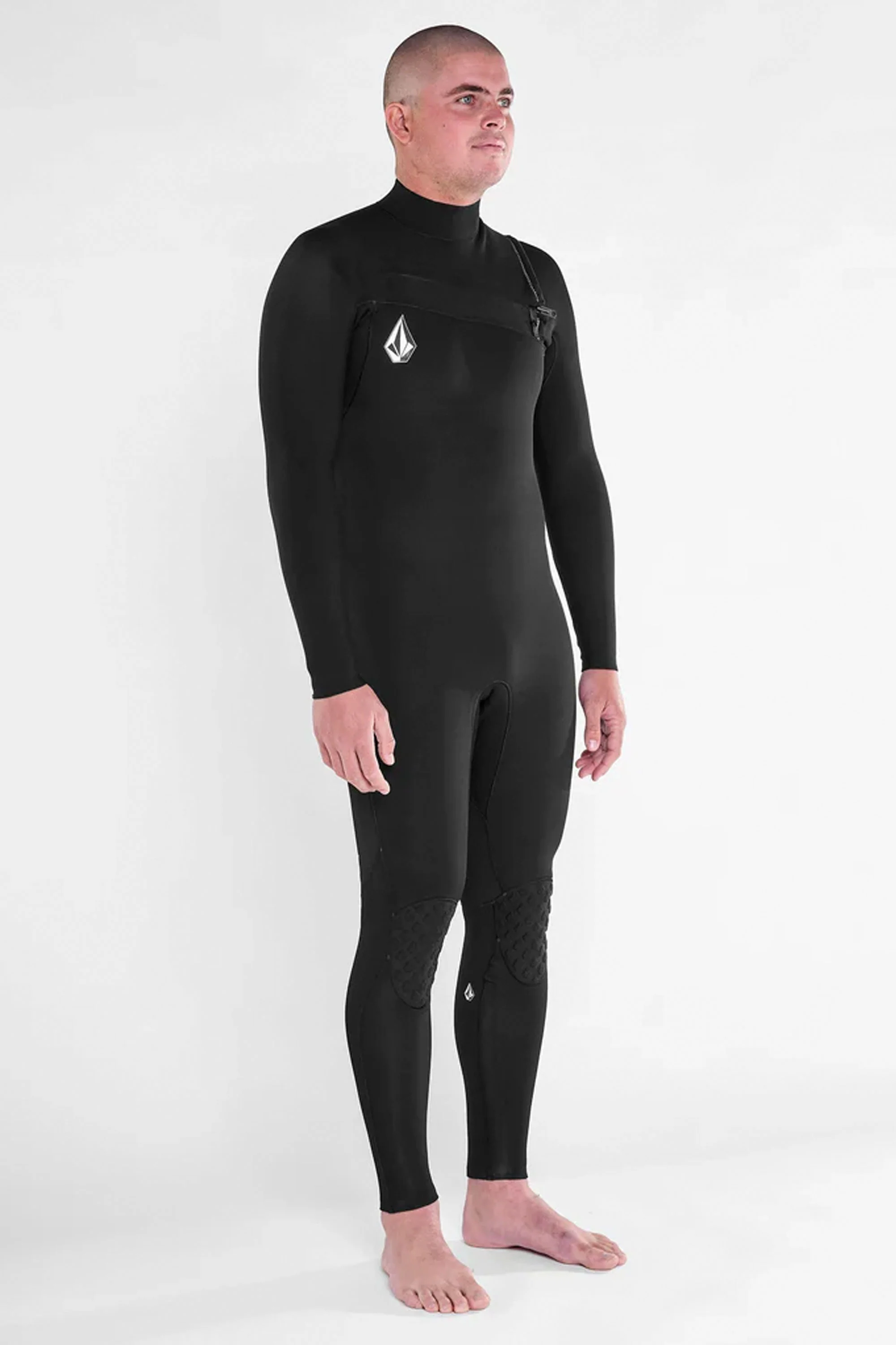 VOLCOM - WETSUIT - 3/2mm - Chest zip - BLACK - MAN - Image 4